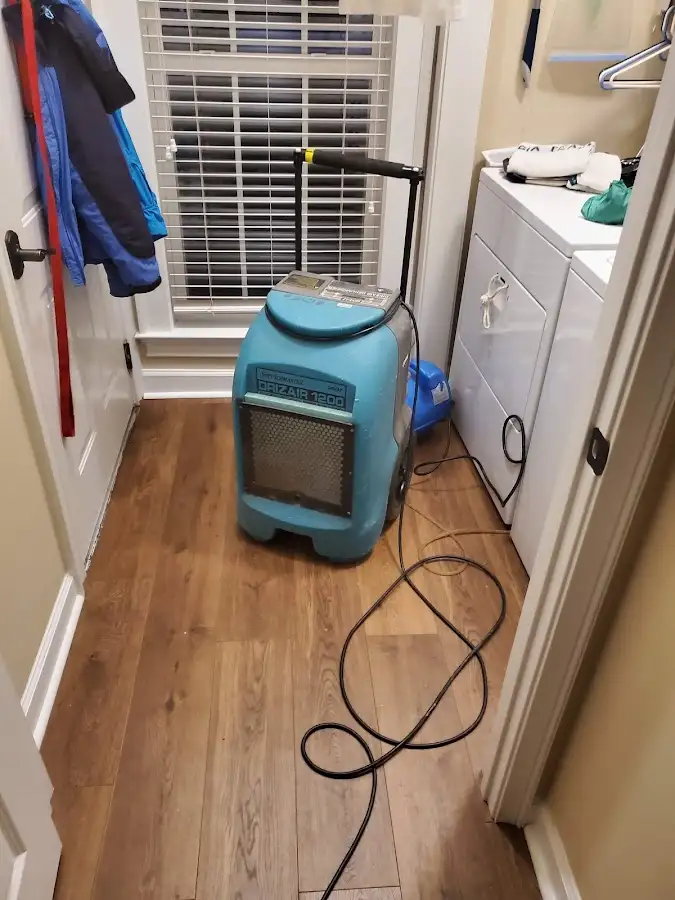 Commercial dehumidifier deployed for Crawl Space Restoration in Martic